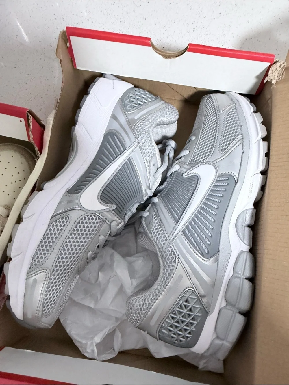 Nike Vomero 5 Silver/Gray Running Shoe